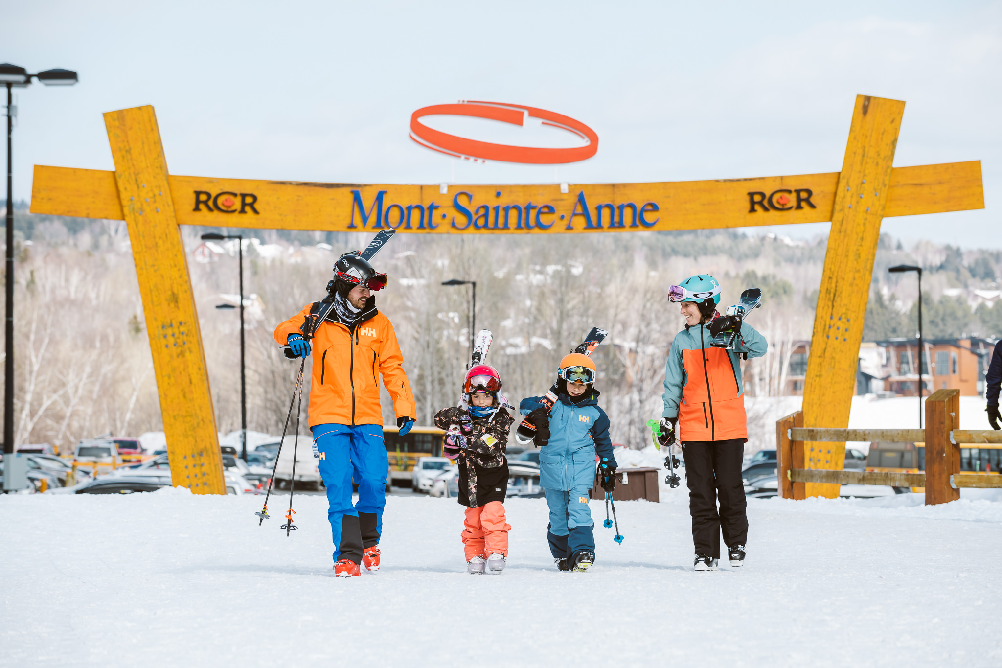 Forfait enfants skient gratuit au Mont-Sainte-Anne - Chalets Montmorency
